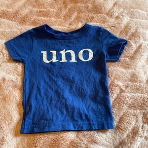 Baby uno shirt